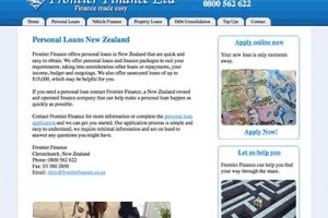 Frontier Finance – Debt Consolidation Frontier Finance – Debt Consolidation
